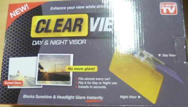 CLEAR VIEW / Day and night visor